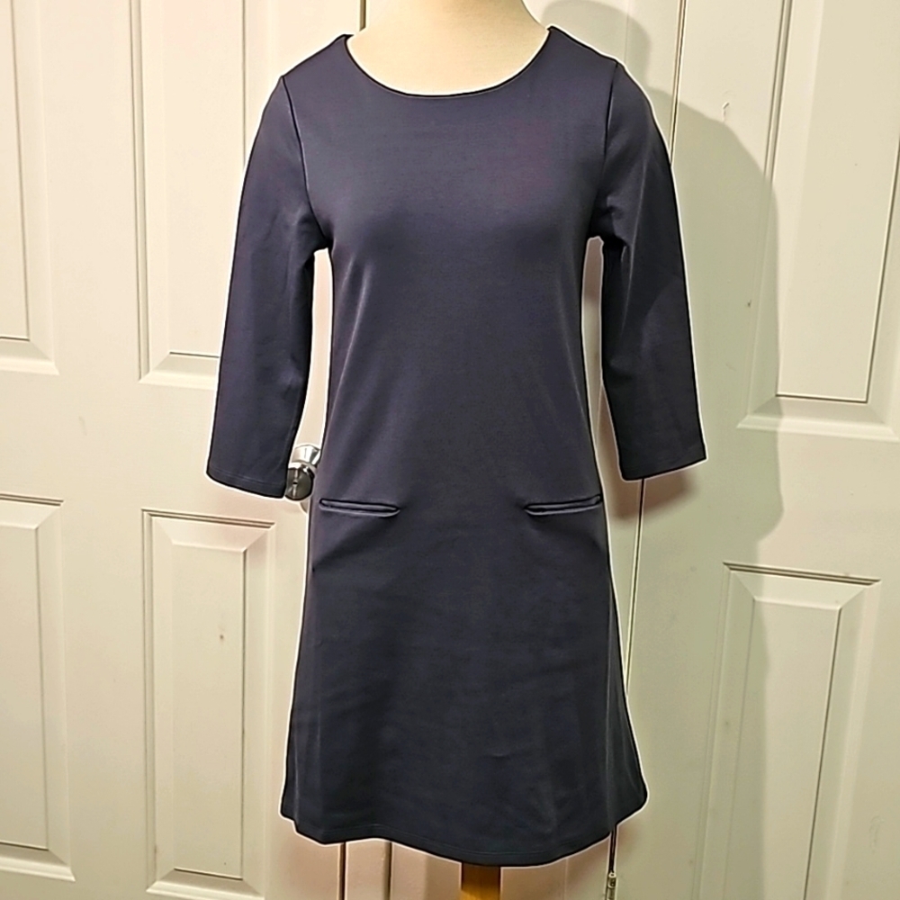For‎ Color NWT. Style gray, Kate. Size small. Casual pocket shift dress.